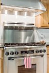 Commercial grade gas range and oven 